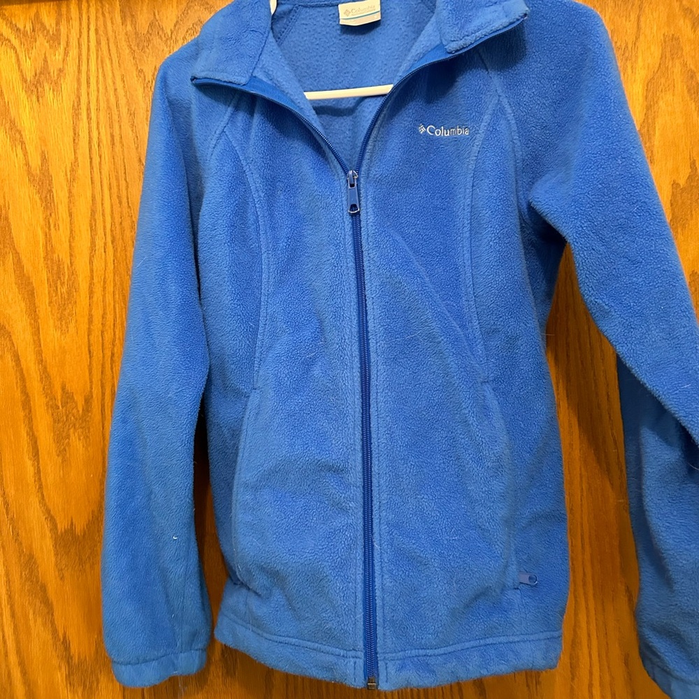 Columbia Vibrant Blue Fleece Jacket